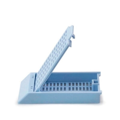 Histosette II Cassettes, Tissue, Blue, (cassettes and lids packaged separately), 500/bx, 2 bx/cs