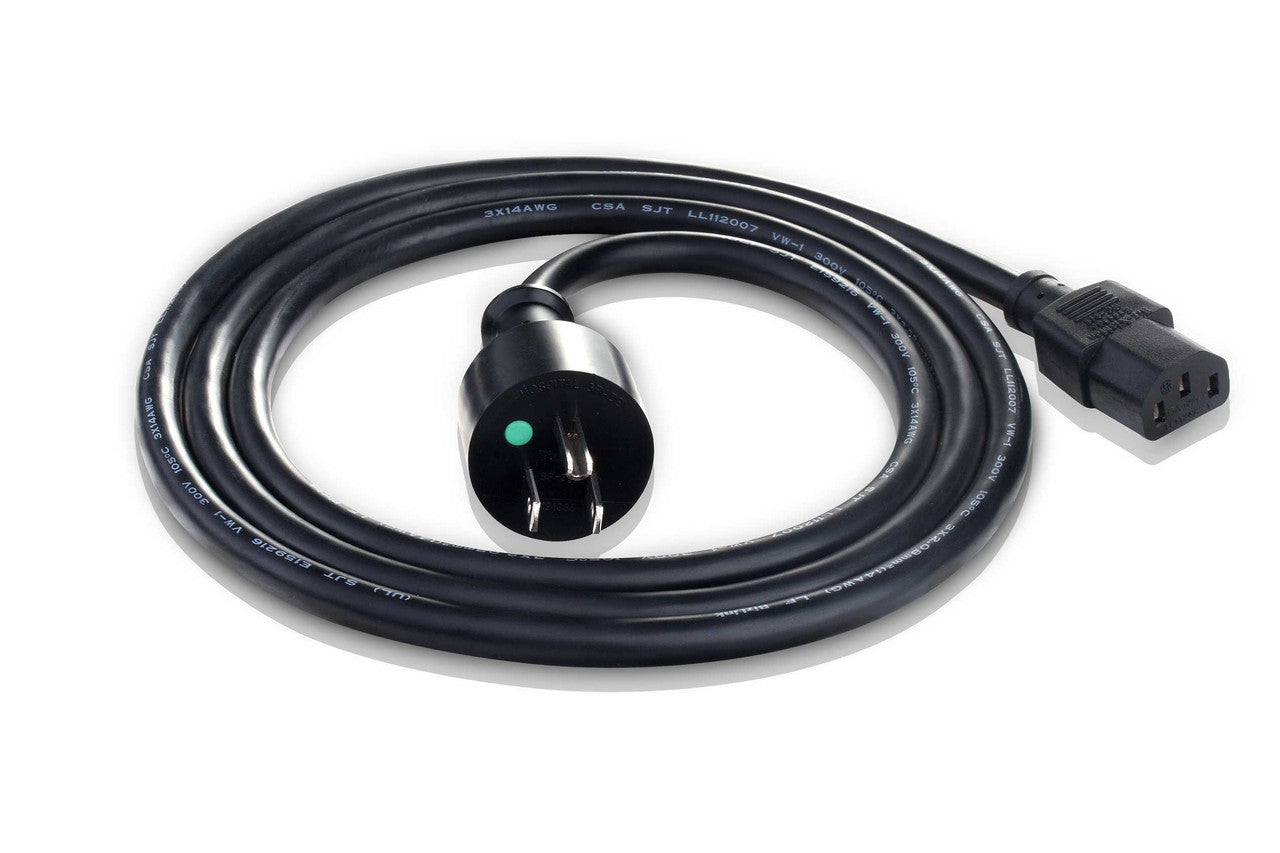 AC Power Cord, Hospital Grade (DROP SHIP ONLY)(Not Available For Sale into Canada)