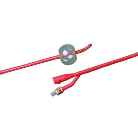 Foley Catheter, Lubricath, 2-Way, Pediatric, Balloon 3cc, 10FR, 12/cs (US Only)