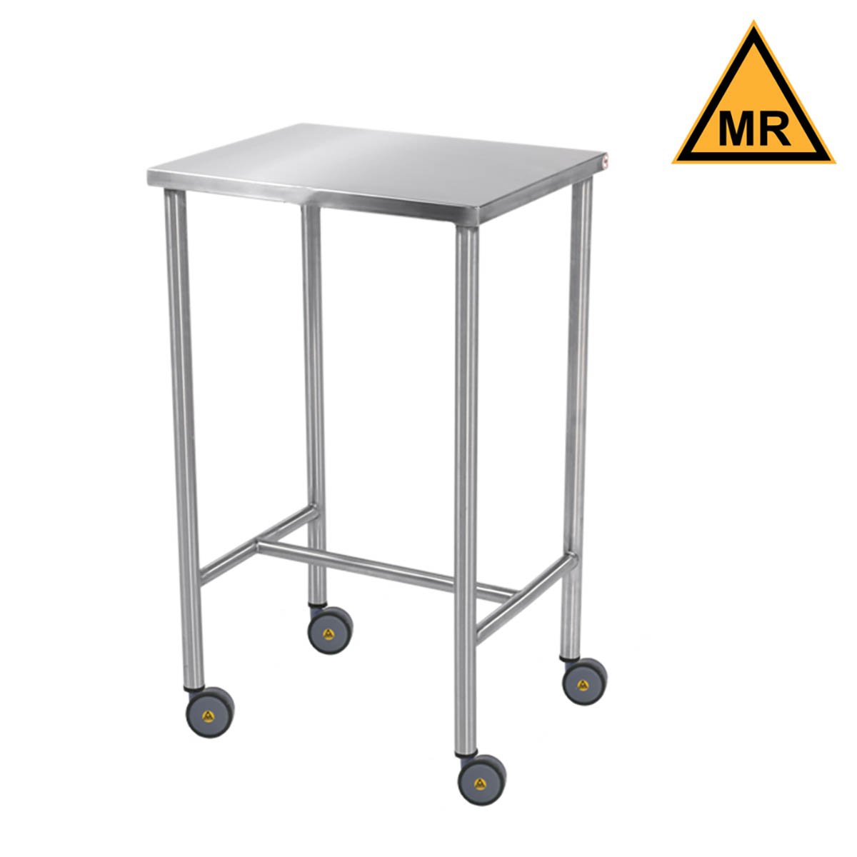 Sawyer Instrument Table 60"W x 34"H x 24"D On Casters MRI Safe (DROP SHIP ONLY)