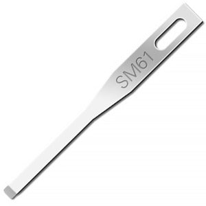 Mini Surgical Blade, Swann Morton, Single Bevel, Size 61b, Sterile, 25/bx (DROP SHIP ONLY)