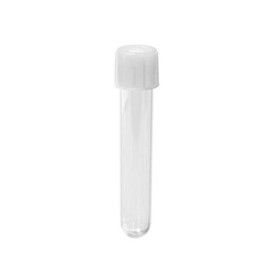 Cultubes, w/ Caps, 17mm x 95mm, PP, Sterile, 25/pk, 20pk/cs
