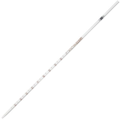 Pipette, Serological, Globe Glass, Reusable, 0.2mL, To Deliver (TD), 0.01 Graduations, Black Band, ASTM E1044, 6/bx