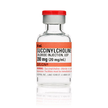 Quelicin 20 mg/ml, 10 ml Vial, Multiple Dose, Glass Fliptop Vial, 25/bx