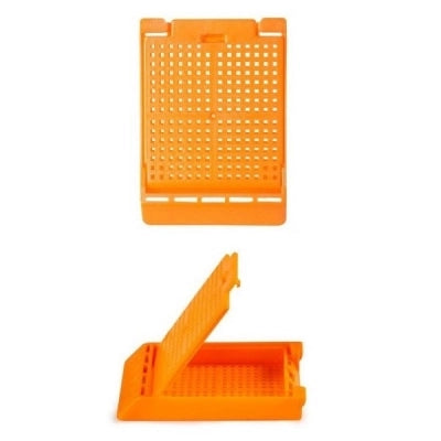 Slimsette Biopsy Cassette, 45 Angle, Acetal, Orange, 500/bx, 3 bx/cs