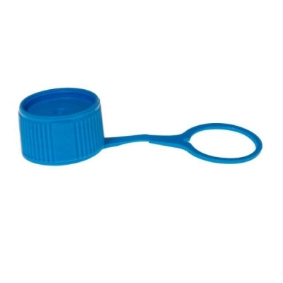 Caps, O-Ring & Loop, Blue, 1000/cs