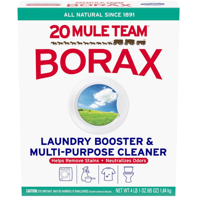 Borax 20 Mule Team, Tall Box, 76 oz, 6/cs