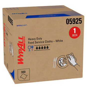 WYPALL X70 Wipers, White, 12.5" x 23.5", Bulk, 300 sheets/bx (Products cannot be sold on Amazon.com or any other 3rd party site) (US Only)