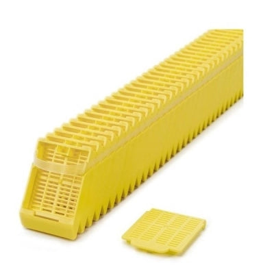 Histosette II, Lid Only Cassettes for Label Machine, Tissue, Yellow, (base sold separately), 2000/cs
