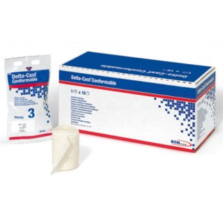 Delta-Cast Conformable Casting Tape, Polyester, 2" x 4 yd, White, 10/bx (Continental US Only)