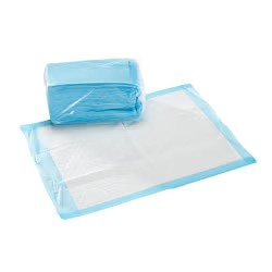 Procedure Underpad McKesson 17 W X 24 L Inch Blue NonSterile (16-16650)