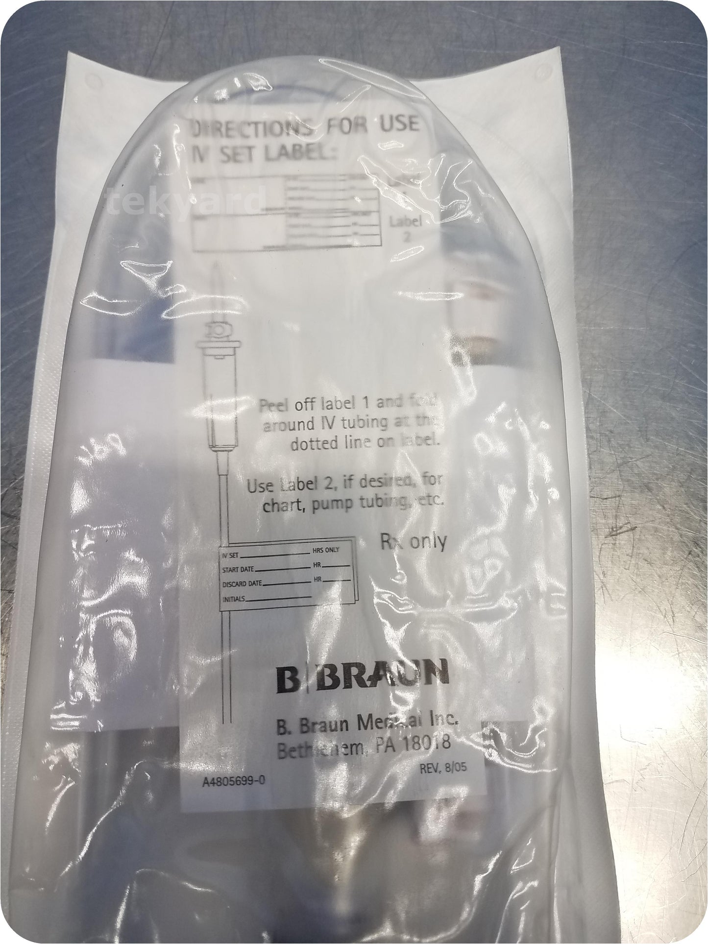 Infusomat Space Pump, IV Set, 24/ctn (Rx) (Continental US+HI Only)