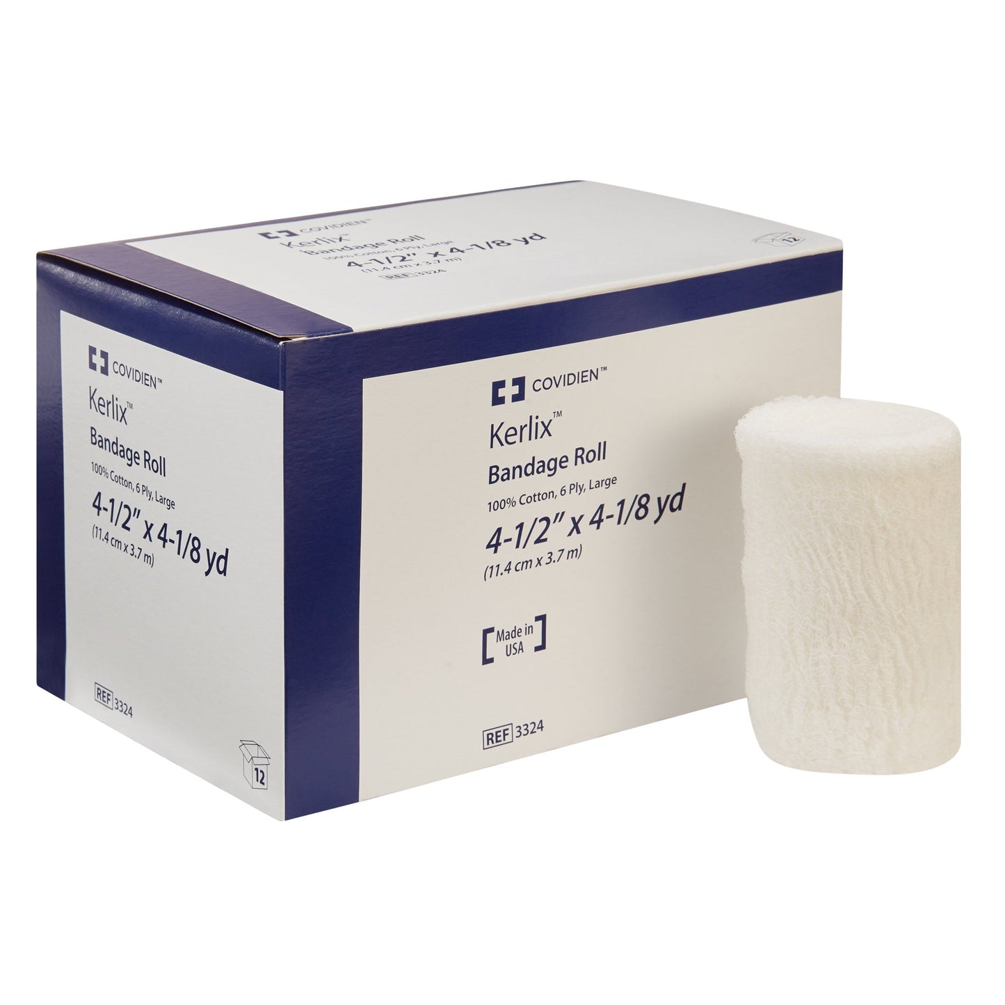 Kerlix Roll, Medium, 4 yds, Sterile, 12/tray, 8 trays/cs