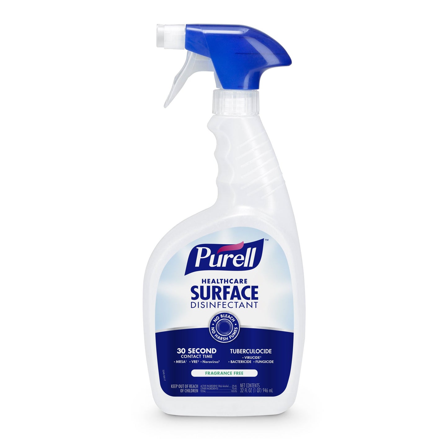 Surface Disinfectant, Capped & Sealed w/ Trigger, 32 fl oz, 6 btl/cs (Item is considered HAZMAT and cannot ship via Air or to AK, GU, HI, MP, PR, VI)