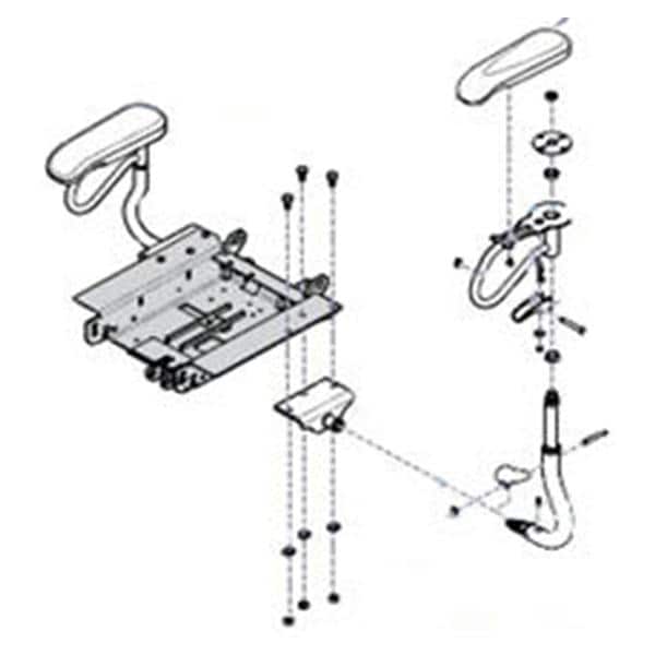 Chair Arms (Pair) (Field) (US Only) (DROP SHIP ONLY) (Delivery Info Sheet Required)