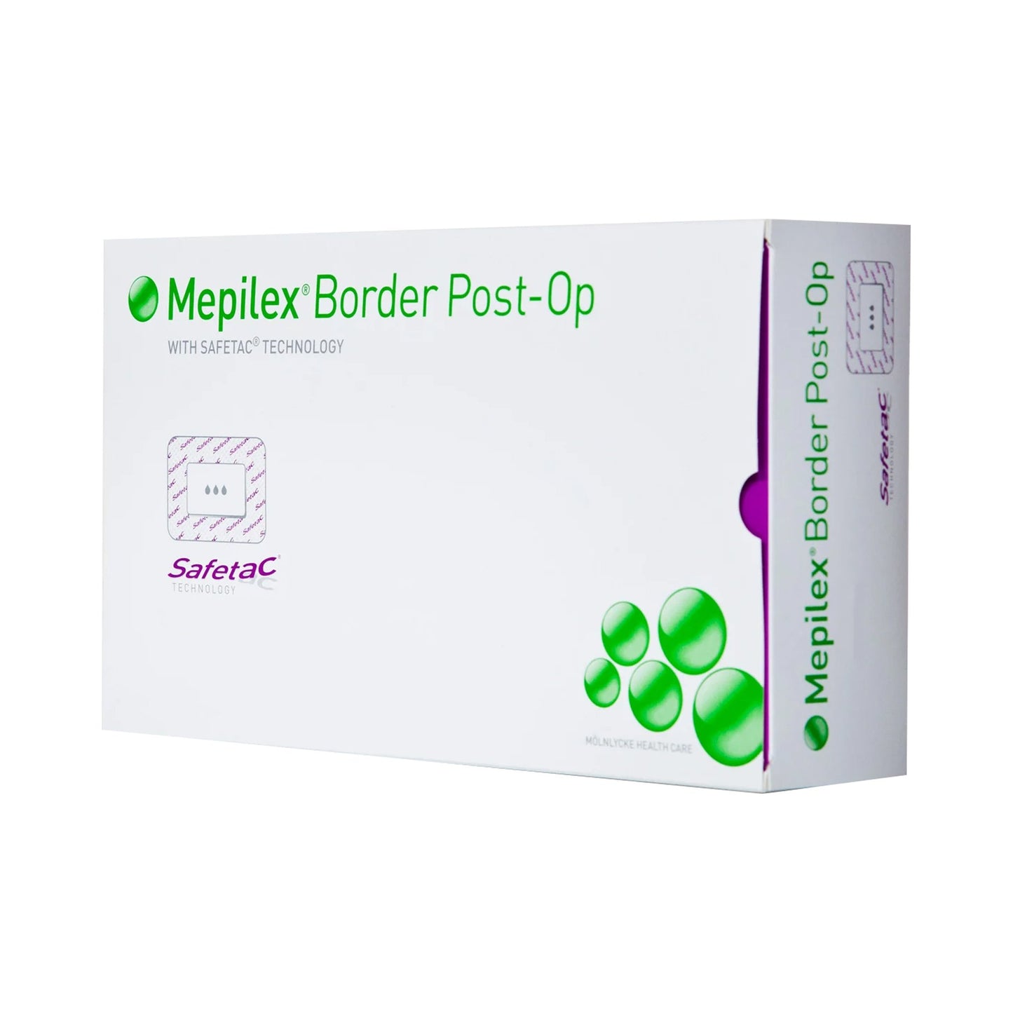 Mepilex Border Post Op Advanced Dressings, 10cm x 20cm, 5/bx, 5bx/cs (US Only)