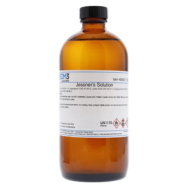 Jessner's Solution, 16 oz (Item is Non-Returnable) (US Only) (Item is considered HAZMAT and cannot ship via Air or to AK, GU, HI, MP, PR, VI)