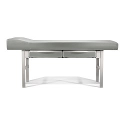 203 Treatment Table, w/ Drawers, Lunar Gray (US Only) (DROP SHIP ONLY) (Delivery Info Sheet Required)