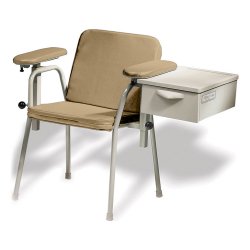 281 Blood Drawing Chair w/ Storage Drawer, Sandy Retreat (US Only) (DROP SHIP ONLY) (Delivery Info Sheet Required)