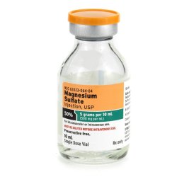 Magnesium Sulfate in Water for Injection, 40 mg/ml, 1000 ml Flexible Container, 12/cs (Rx) (Item is Non-Returnable) (We must have your Wholesale Drug License on File before shipping this product) (US Only, Excluding IN and ND)