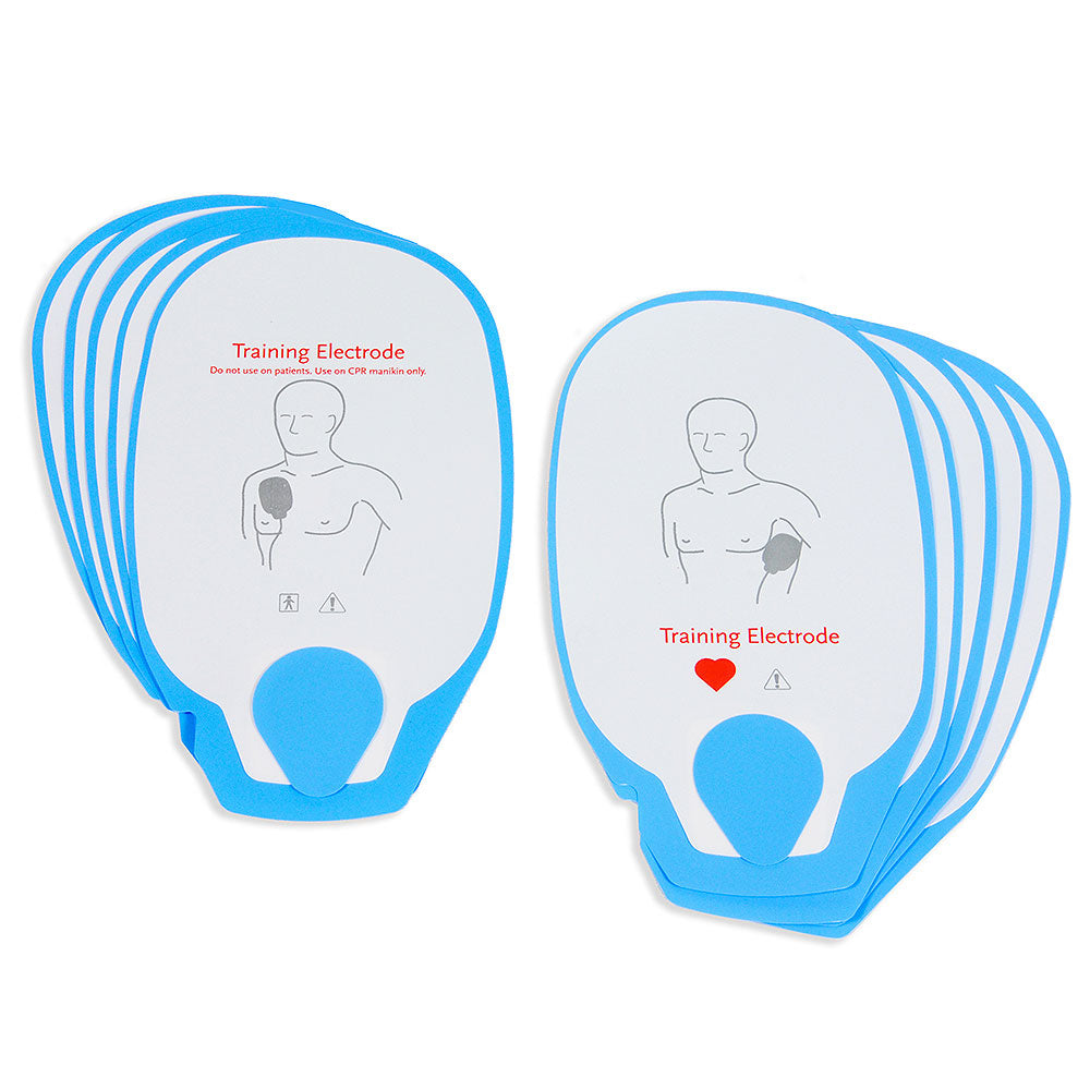 AED Trainer New Style Training Electrodes, 5/pk (Continental US Only)