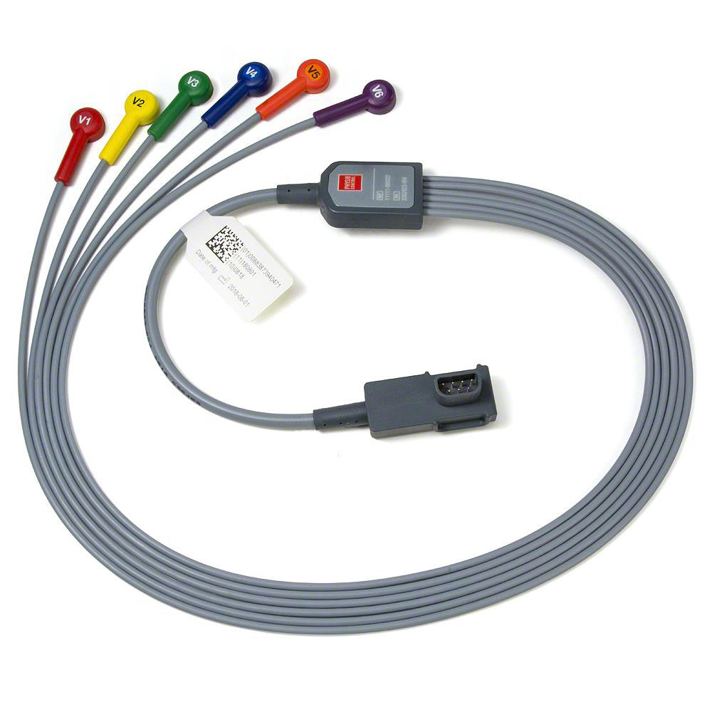 12 Lead ECG, Precordial Leads (AHA) (Continental US Only)