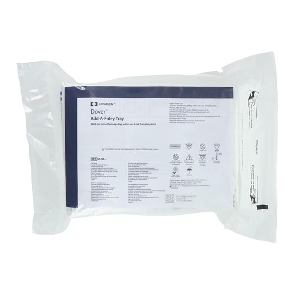 Add-A-Foley Catheter Tray with Luer Lock, 10 tr/cs (Continental US Only) (Notice Syringes are temporarily not included due to the Nurse Assist recall. Please contact your NDC sales rep for questions.)