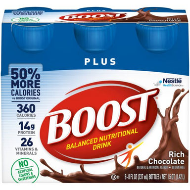 Boost Original, Peaches & Crme, 8 fl oz, 6/pk, 4 pk/cs (Minimum Expiry Lead is 90 days; Non-Returnable) (Continental US Only) (Nestle products cannot be sold online without Nestle's prior written permission) (Products cannot be sold on Amazon.com or any other 3rd party site)