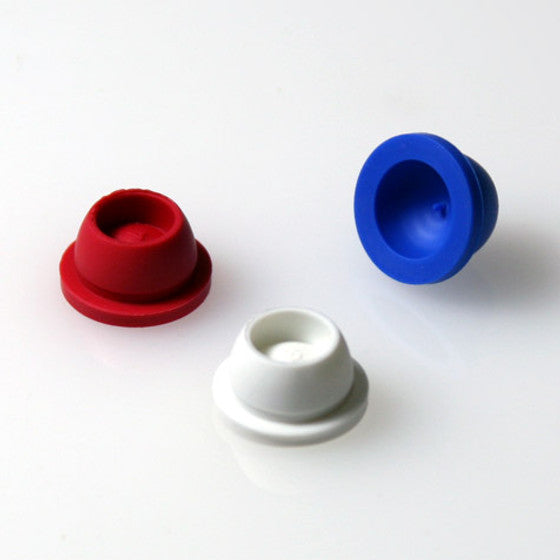 Tube Stopper, 16mm, Blue, 1000/bg
