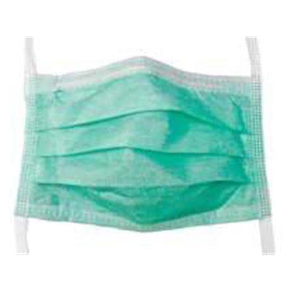 Mask, Surgical, Tape, Anti-Fog, Green, 300/cs