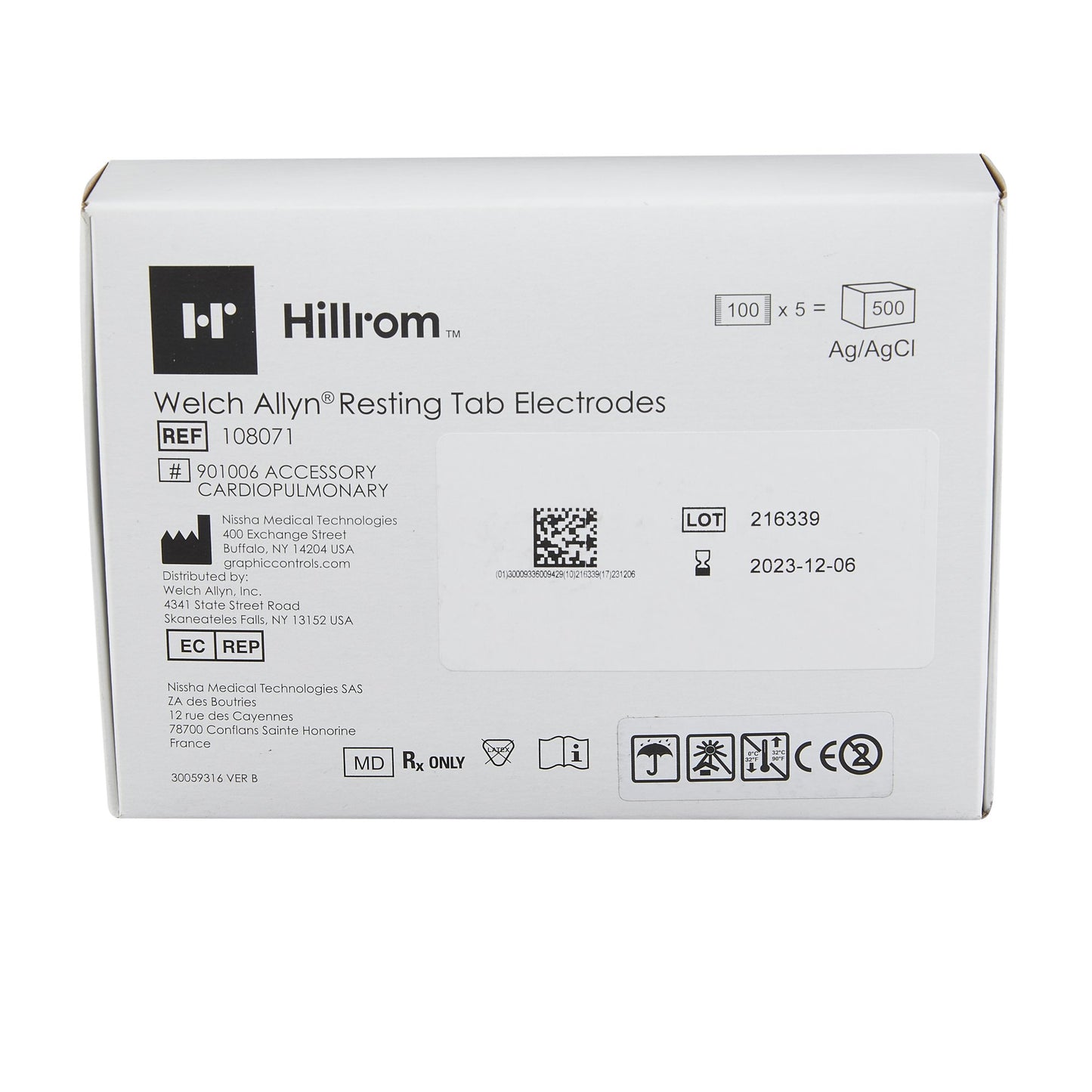 Resting Tab Electrode, 5000/cs (US Only)