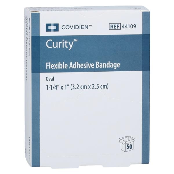 Fabric Adhesive Bandage, Oval, 1_" x 1", 50/bx, 24 bx/cs (Continental US Only)