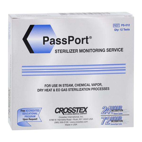 Sterilizer Monitoring Service, 12/bx