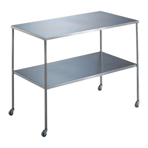 Howard Instrument Table 48"W x 34"H x 20"D w/Shelf (DROP SHIP ONLY)