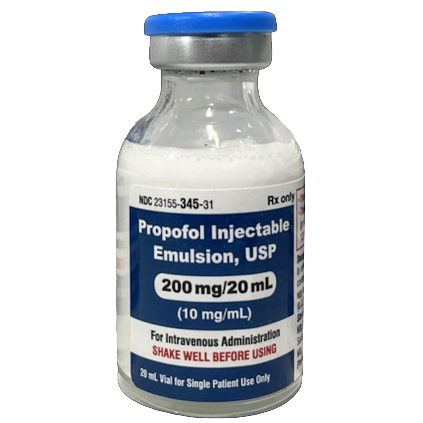 Propofol Injectable Emulsion, USP 200 mg/20 ml 20/bx (23155034544)