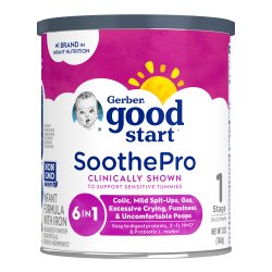 Gerber Good Start SoothePro Formula Powder, 12 oz, 6/cs (Minimum Expiry Lead is 90 days; Non-Returnable) (Continental US Only) (Nestle products cannot be sold online without Nestle's prior written permission) (Products cannot be sold on Amazon.com or any other 3rd party site)