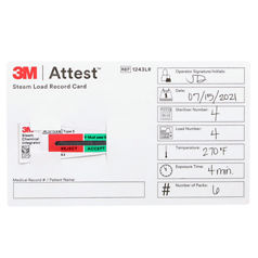 Integrator Load Record Card, 100/bg, 1 bg/cs