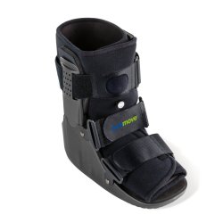 Actimove Air Walker Boot, Low, Black, Small (Contental US Only)