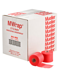 Big Bold MWrap, Big Red, 2.75" x 30 yd, 48 rl/cs (Products are only available for sale in the U.S. Products cannot be sold on Amazon.com or any other 3rd party platform without prior approval by Mueller.)