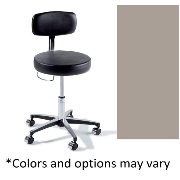 277 UltraFree Basic Stool, With Back, Pneumatically Adjustable, Hand Release, UltraFree Dark Linen (US Only) (DROP SHIP ONLY) (Delivery Info Sheet Required)