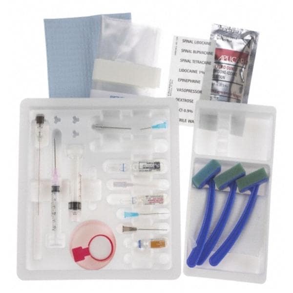 Spinal Tray, 24G x 4" PENCAN Spinal Needle, No Procedure Drug Included, 10/cs (Rx) (Item is Non-Returnable) (Continental US+HI Only, Excluding IN and ND)