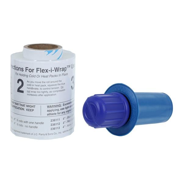Flex-I-Wrap, 4" with Handle, Clear, 6/bx (026358) (Legacy# 236106) (US Only)