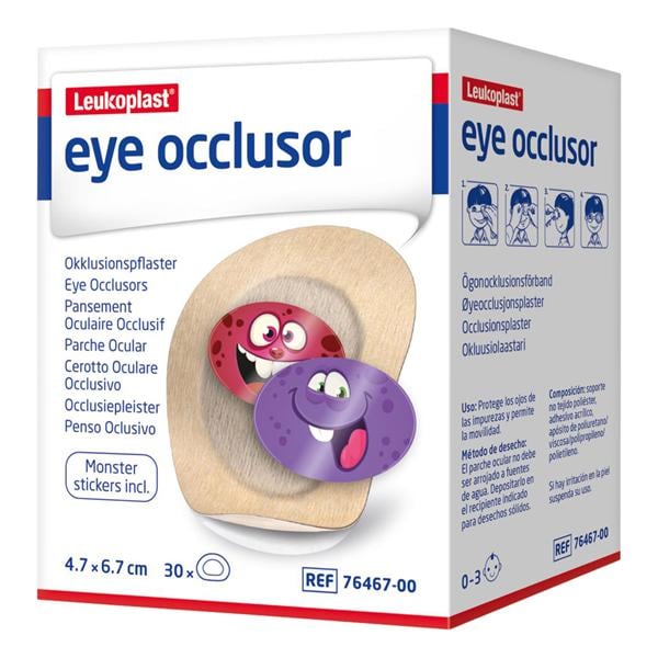 Eye Occlusor, Regular, Non-Sterile, 5.5cm x 7.6cm, 30/bx, 12 bx/cs (Continental US Only)
