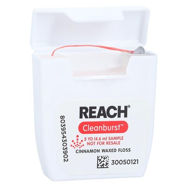 Clean Burst Dental Floss, Cinnamon, Trial Size, 5 yds, 144/cs (Continental US+HI Only)