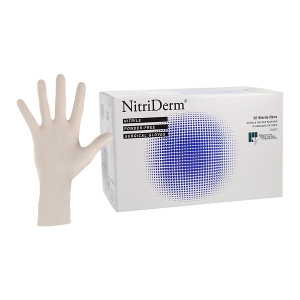 Gloves, Surgical, Size 9, Nitrile, Sterile, PF, Textured, 50 pr/bx, 4 bx/cs (56 cs/plt)