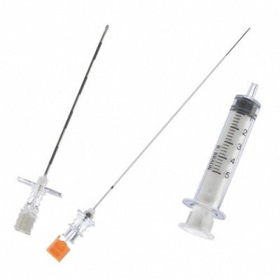 Combined Spinal/ Epidural Set, 17G x 3_" Tuohy Needle, Backeye Lumen, 25G x 5" PENCAN Pencil Point Needle, Centering Sleeve, 5cc Clear Plastic Syringe, 12/cs (Rx) (Item is Non-Returnable) (Continental US+HI Only, Excluding IN and ND)