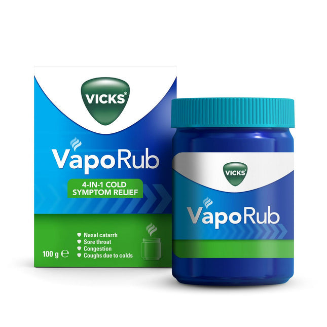 Vicks Vaporub Jar, 100 gr, 24/cs