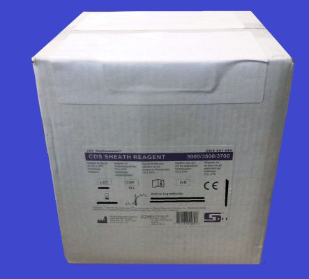 Sheath Reagent, 10 Liters, For Use with Abbott Cell-Dyn 3000, 3500, & 3700 (Item is Non-Returnable) (US Only) (DROP SHIP ONLY)