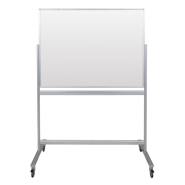 Glass Marker Board, Magnetic, Double-Sided, 48"W x 36"H (DROP SHIP ONLY)
