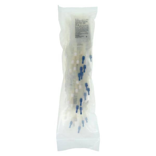 Sodium Chloride Injection, 0.9%, USP, 50 ml, Viaflex Plastic Container, Multi Pack, 96/cs (Rx) (Continental US Only) (Product Access Restricted. Check with your sales rep to verify eligibility) <Strong style="color:red">Max weekly quantity allowed: 10</Strong>